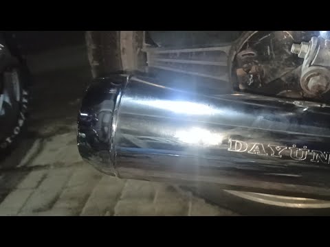 تركيب شكمان جديد للموتوسيكل دايو 2