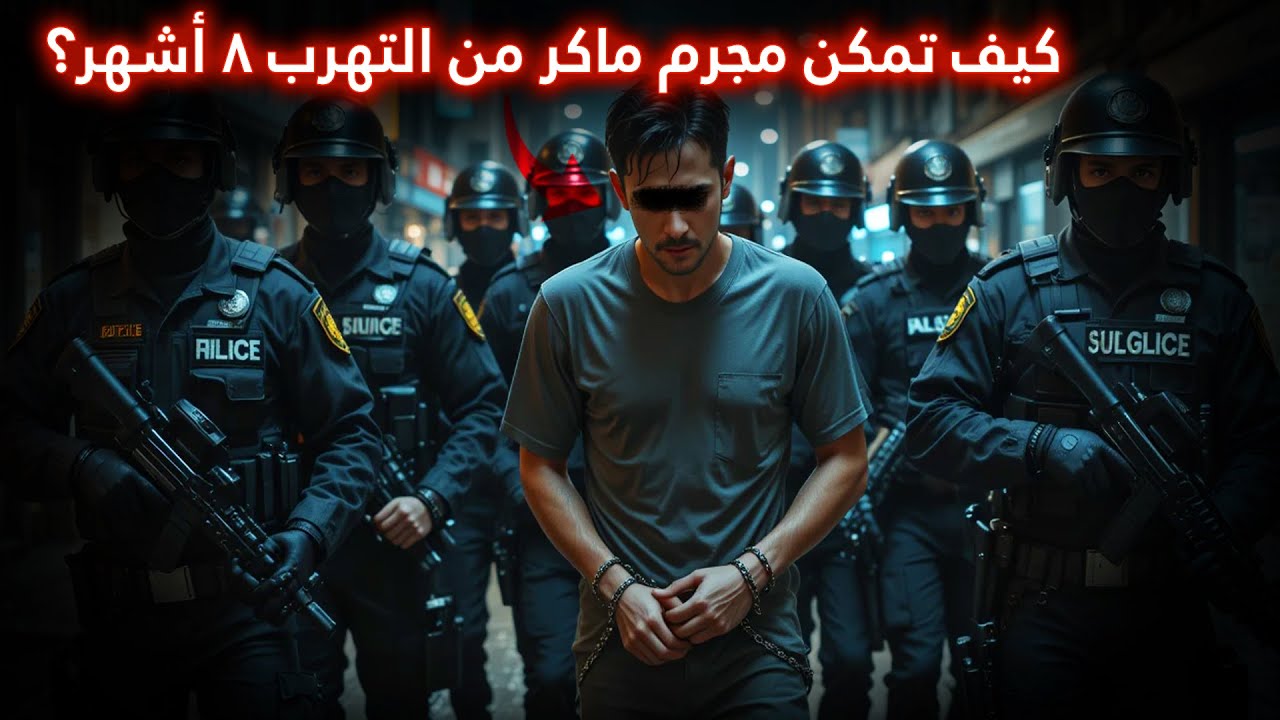 وثائقي الهروب الكبير و الماكر.. اختبأ 8 أشهر بعد ارتكاب جريمة قتل! كيف تم كشفه أخيرًا؟