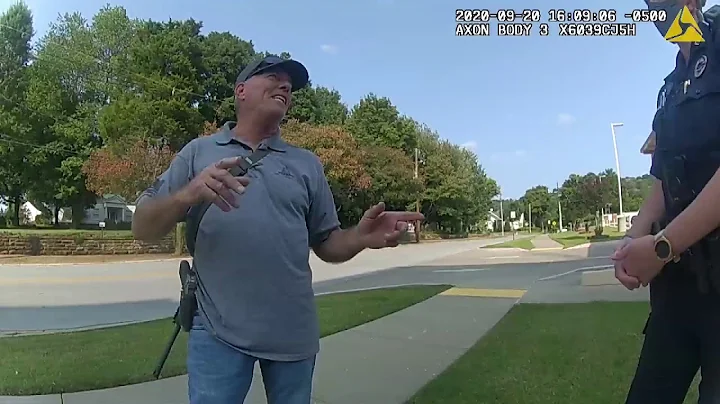 Fayetteville Police confront Capitol rioter Richar...
