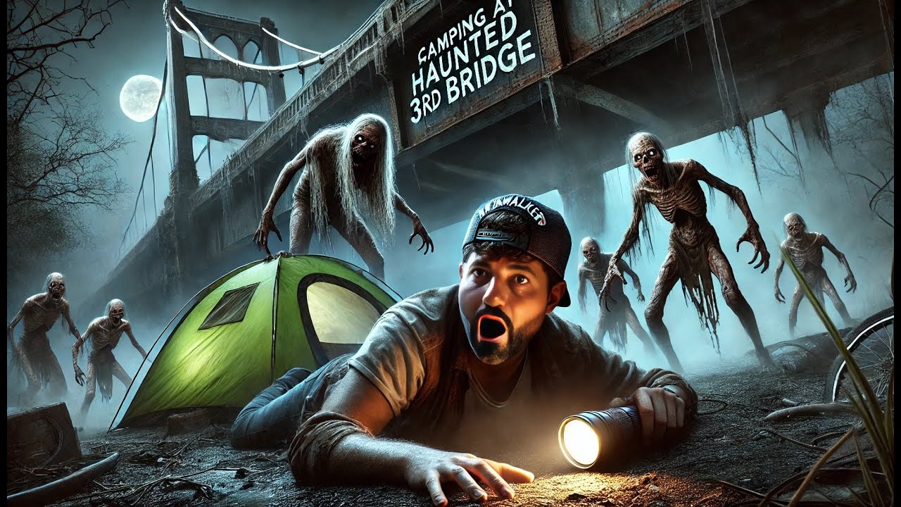 КЕМПИНГ У ТРЕТЬЕГО МОСТА, ГДЕ МОЖНО БЫТЬ ПРИВИДЕНИЯМ, ПОШЕЛ НЕ ТАК!