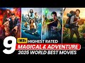 Top 5 Adventure Fantasy Movies You Must Watch | Hindi😱