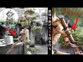 【真柏】鉄棒で曲げろ！文人木に重要な「落ち枝」を作る。～ヒルマ流40分SP～【盆栽Q】