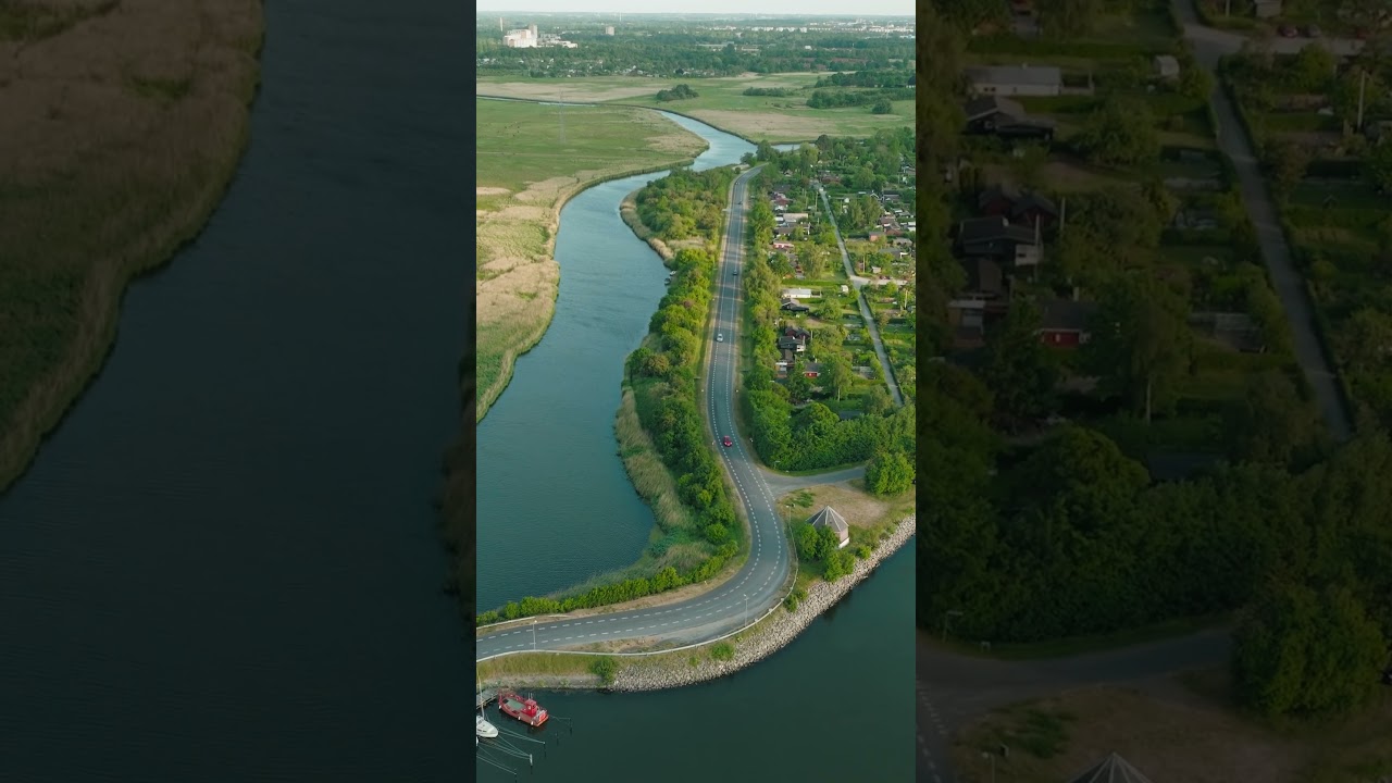 Birds Eye View | City of Odense | DJI Mavic 3 