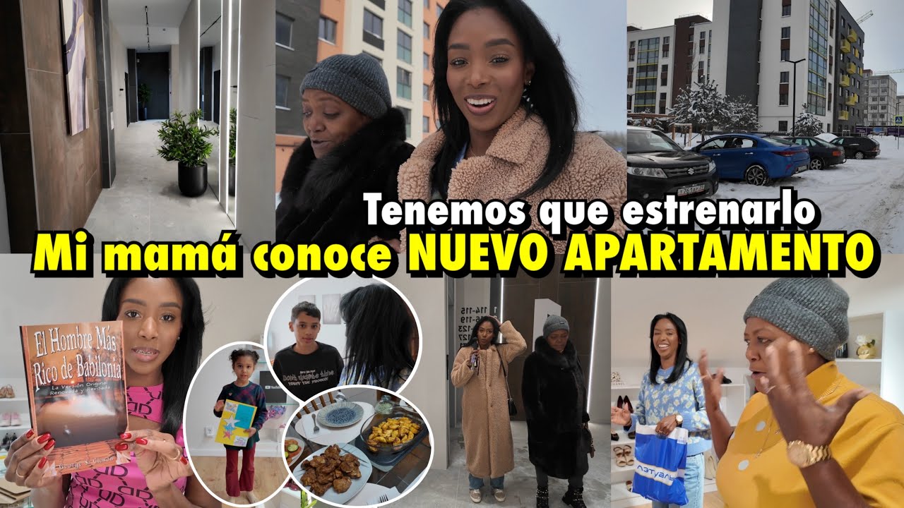LLEVO A MI MAMÁ A CONOCER MI NUEVO APARTAMENTO😱 NUEVO LIBRO📕 ESTÁ RESFRIADA🤧 17,18,19 Feb 2026