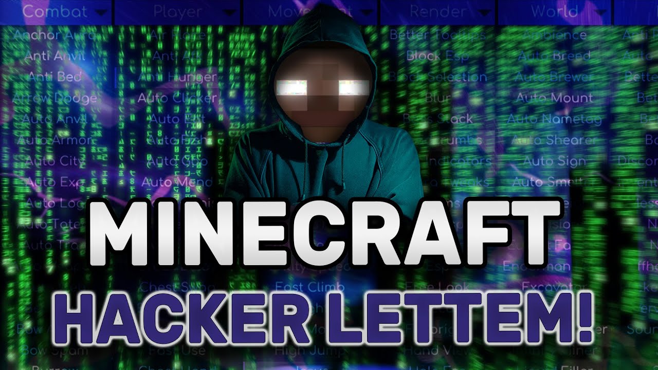 Ilyen a Minecraft egy HACKER szemszögéből! - YouTube