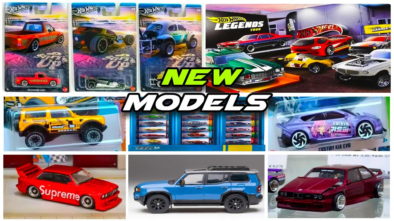 Showcase - Hot Wheels Silver Label Set Surfs Up, Legends