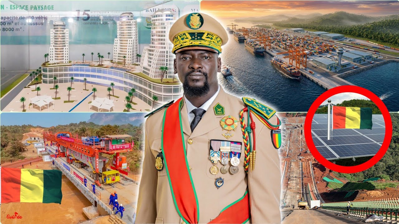 La Guinée Conakry lance d'immenses projets d'infrastructure pour concurrencer les géants africains