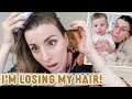Im losing all my hair postpartum  i feel lost the hard truth about being a mom