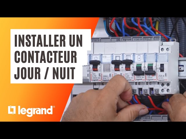 Contacteur jour/nuit 25A tripolaire Legrand