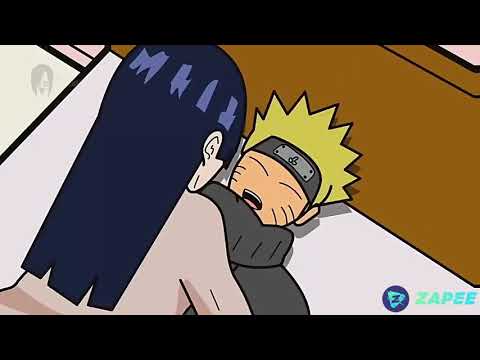 naruto e hinata em um dia normal#anime ❤😂