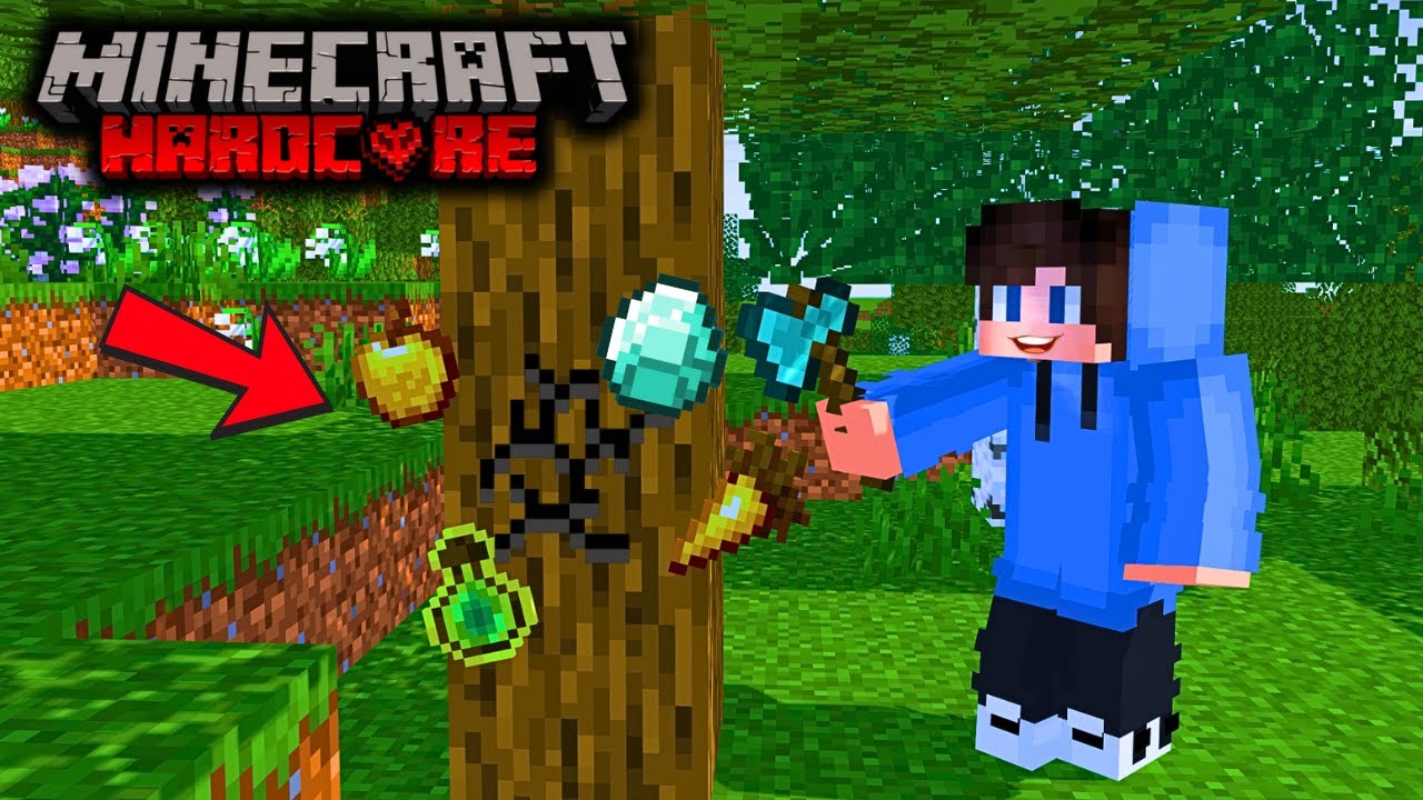 Minecraft BUT Every Block Gives RANDOM LOOT! 😱 - YouTube