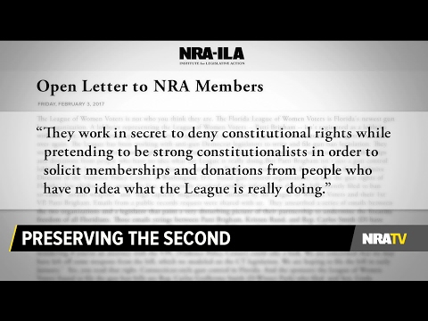 Stinchfield | The League of Women Voters: The New Gun Grabbers? - 2/8/17