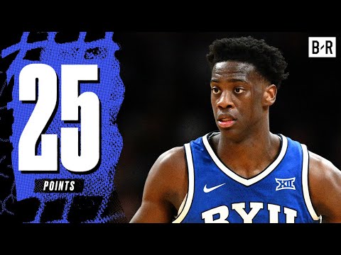 AJ Dybantsa Highlights vs. UConn - 25 PTS at TD Garden