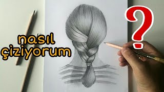 How To Draw Hair Weave ?