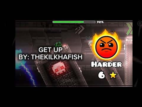 Made In 2 Days! || Get Up By: TheKilkhaFish || Geometry Dash - YouTube
