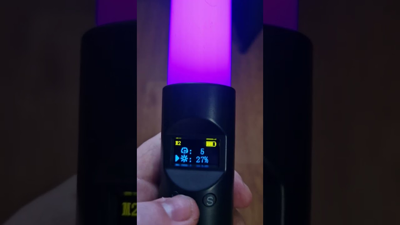RGB Light Stick обзор режимов работы