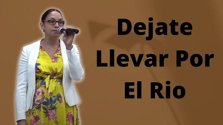 Dejate Llevar Por El Rio| Pastora Rosanna Medina |  Iglesia Cristiana Emmanuel