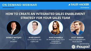 How to Create an Integrated Sales Enablement Strategy for Your Sales Team