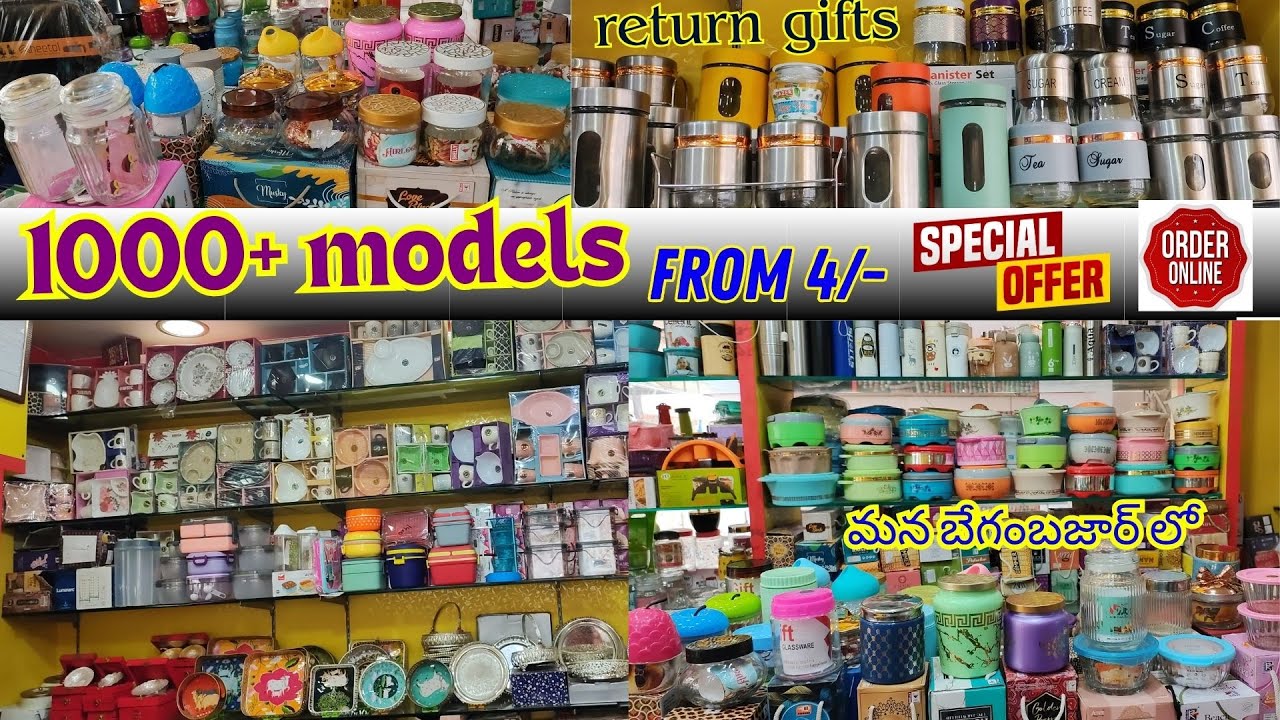 return gifts wholesale in hyderabad|begum bazar return gifts shop|return gifts under 50|begumbazar