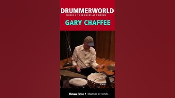 Gary Chaffee: Drum Solo 1 - Master at work...