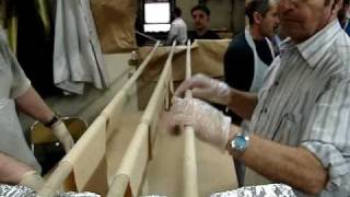 Matzah Bakery Visit (-complete version) Handmade, Shmurah, Chabad, in Crown Heights 2009.