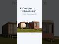 Container Architecture Home Design - Modular Living From Planning to 3D Visualization #edgarchitects