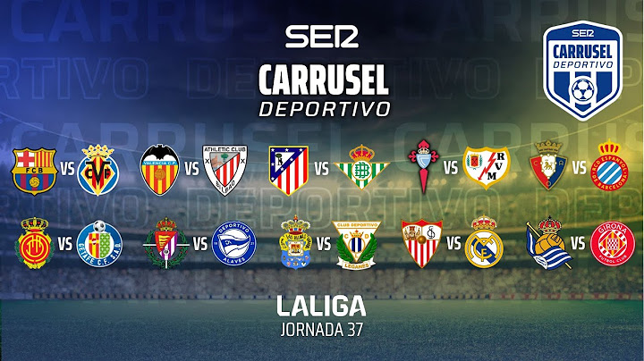 ⚽️JORNADA 37 UNIFICADA de #LaLiga 24/25