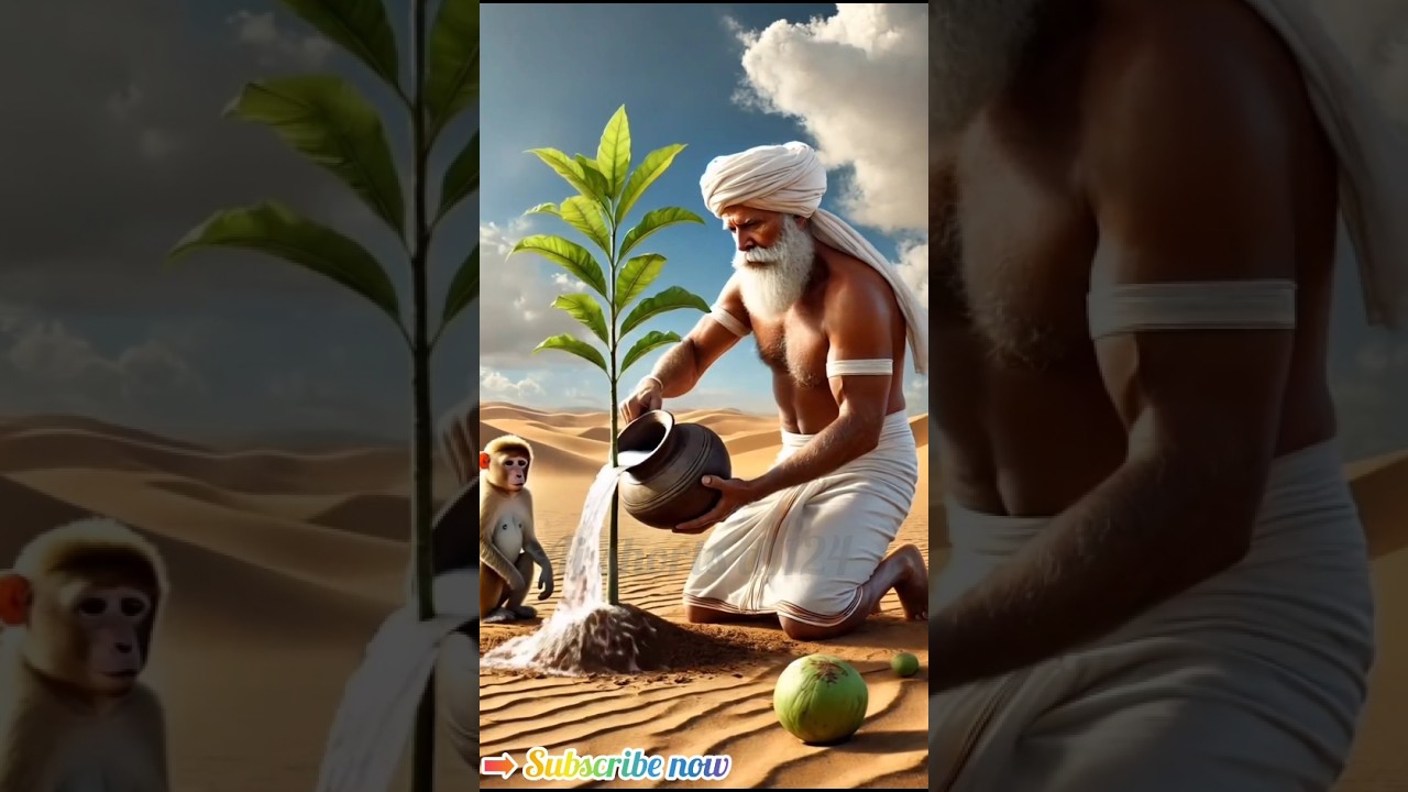 An Old Man’s Hope Changed the Desert Forever 😱