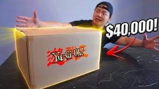 I Bought A $40,000 Box Of Yu-Gi-Oh! Cards!