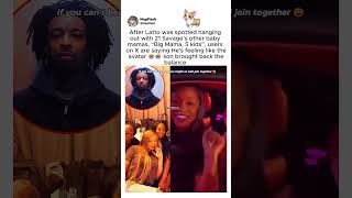 Latto spotted hanging out with 21 Savage’s other baby mamas 👀 #latto