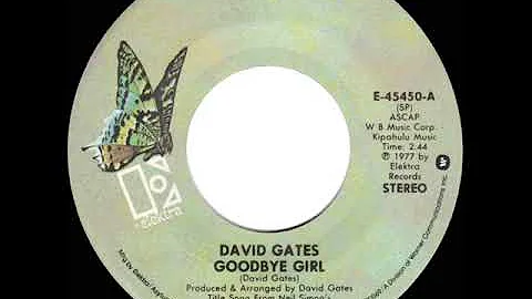 1978 HITS ARCHIVE: Goodbye Girl - David Gates (stereo 45)