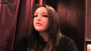 Cinécoulisses.fr Rencontre E.homs, La Voix Française De Anna - La Reine Des Neiges Resimi