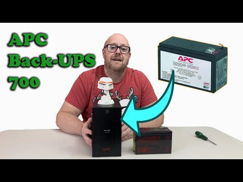 APC BACK UPS 700 BX700UI battery replacement | RBC17