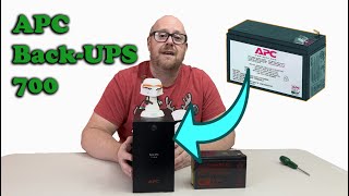 APC BACK UPS 700 BX700UI battery replacement | RBC17