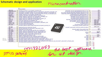 02 MCU STM32L053 schematic design and application interface Part 02