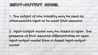 Week 6 Summary | Mathematical Economics