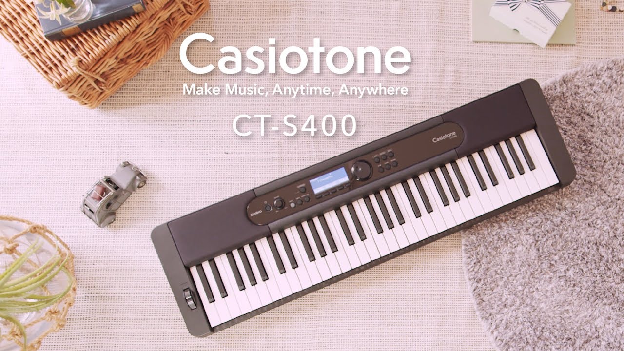 CASIO カシオ 電子キーボード CASIOtone CTK-240 スリム＆コンパクト