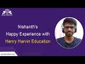 How henry harvin helped nishanth to learn and apply business analytics concepts  henry harvin