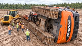 Idiots With Excavators: Total Job Site Chaos | Extreme Dangerous Heavy Equipment Fails #3