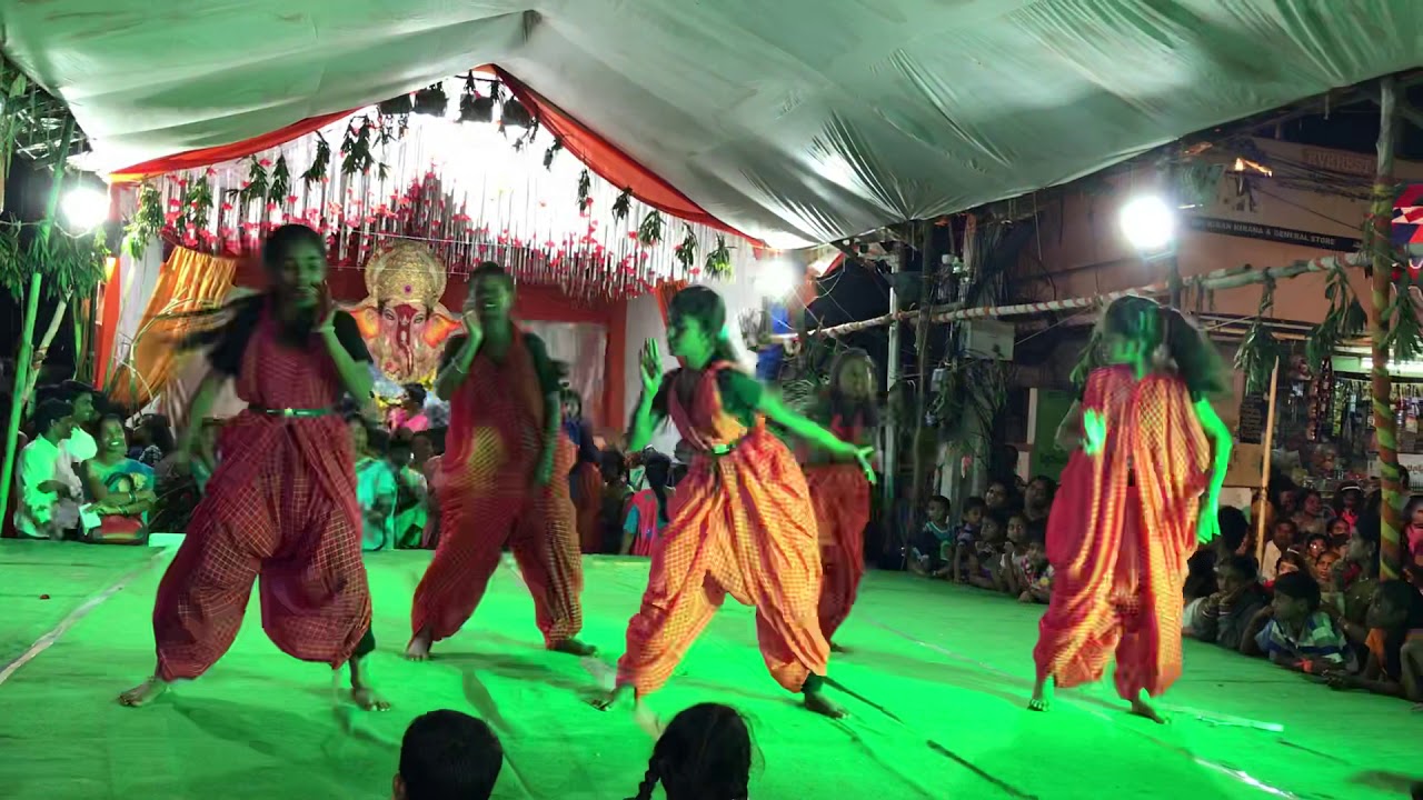 Dance performance by 7th class girls || MPCR High School - YouTube