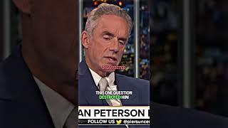 Piers Morgan Brutally Destroyed Jordan Peterson With This Question Resimi