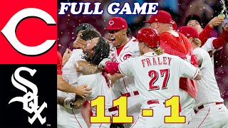 Reds vs. White Sox [ FULL GAME ] Highlights, Apr 12 2024 | MLB Season 2024