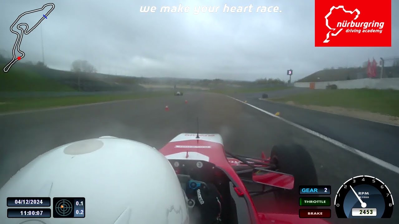 Formelfahren (Formel 4) auf der Müllenbachschleife (Rundkurs 3)