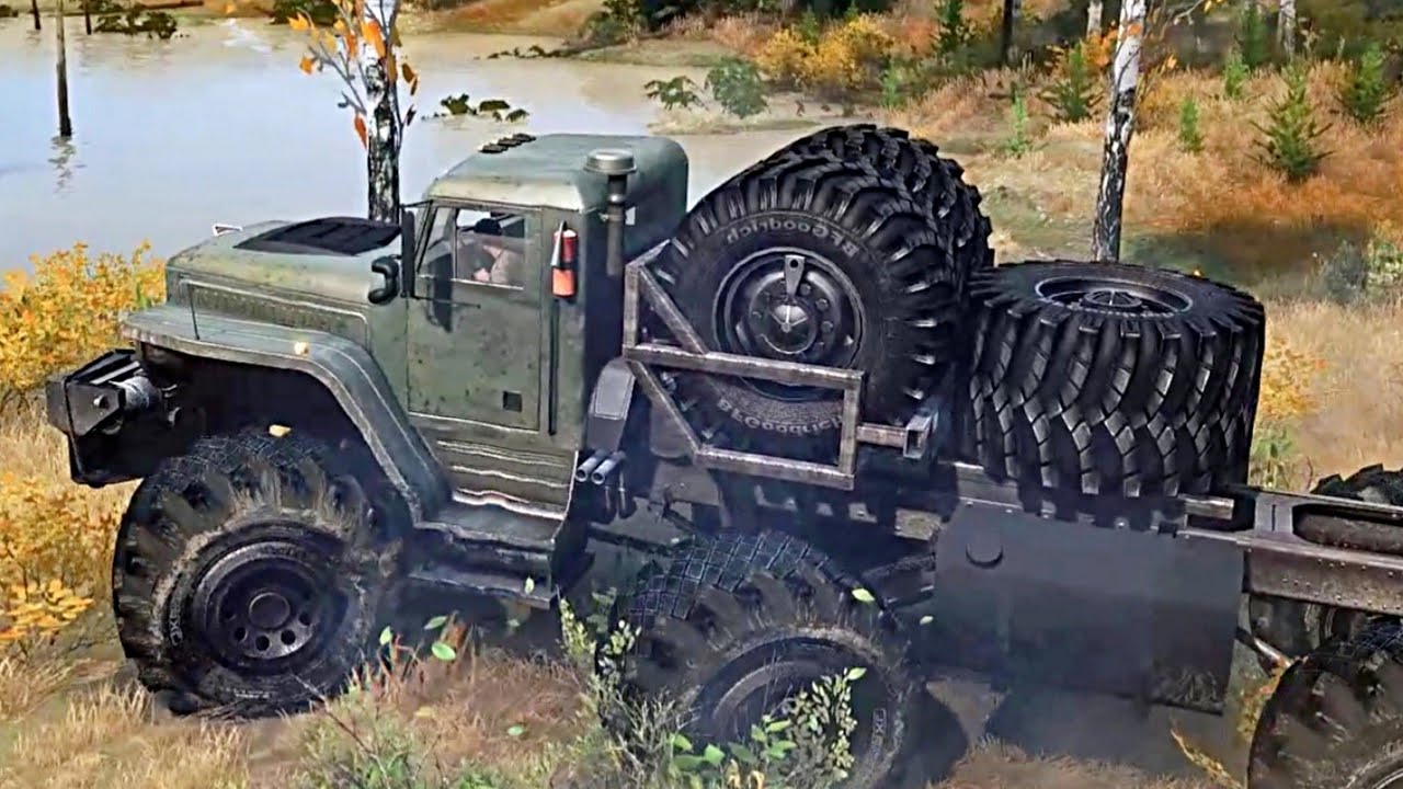 Krazz Monster Truck Membawa Ban Serep GEDE banget - MBUM TRUCK