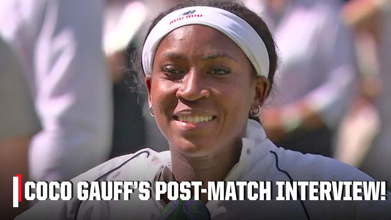 Gauff on advancing to the semifinals at Wimbledon: I walked on center court and didn’t feel nervous!