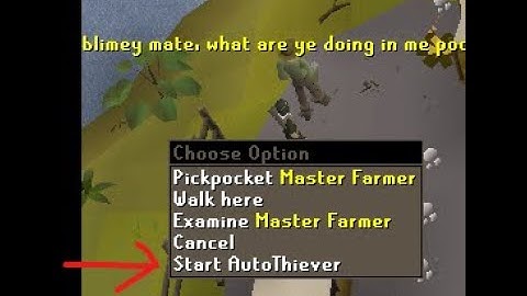 Runelite Botting - Menu Entries