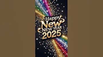 Happy New Year 2025 /Welcome 2025