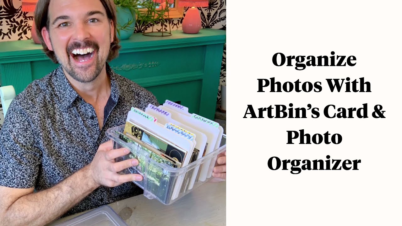 Artbin Card & Photo Organizer Box