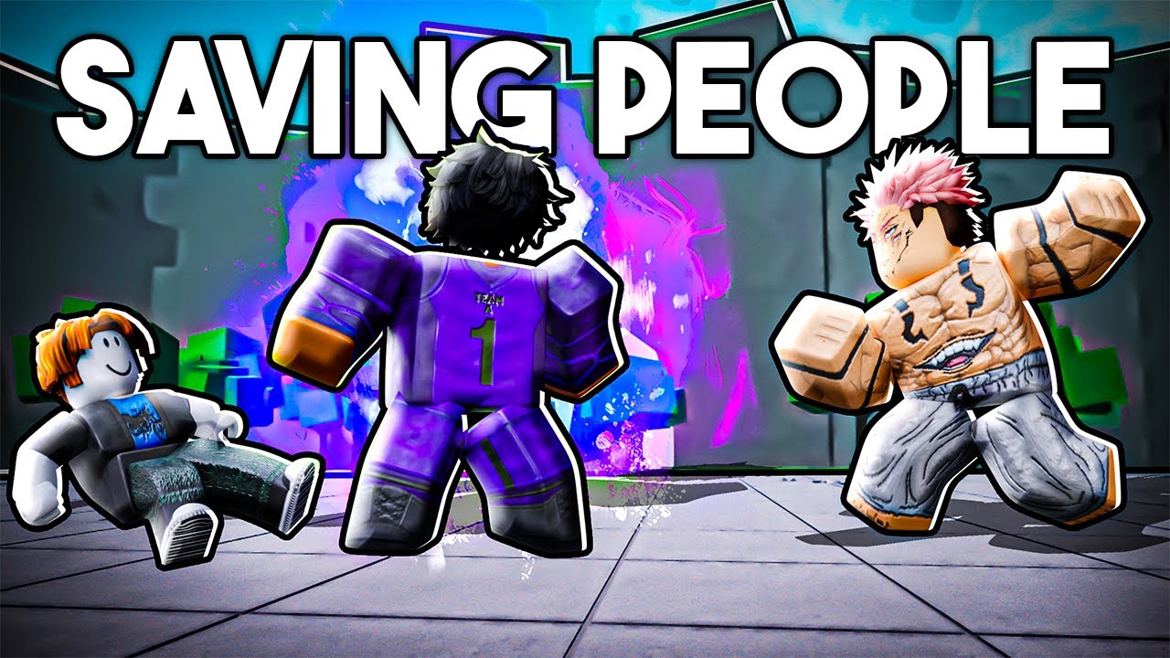 saving people in roblox strongest battlegrounds