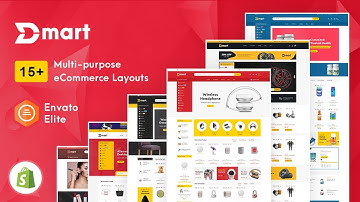Dmart - Shopify eCommerce Multi-purpose Responsive Theme - Video Tutorial - TemplateTrip